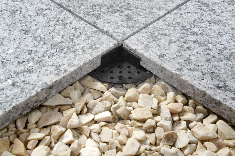 Plattenlager PL02G, Gummi, 2 mm für Terrassenplatten