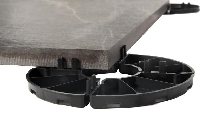 Plattenlager PL10B, schwarz, 10 mm für Terrassenplatten