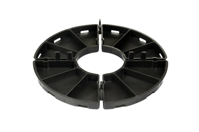 Plattenlager PL10B, schwarz, 10 mm für Terrassenplatten
