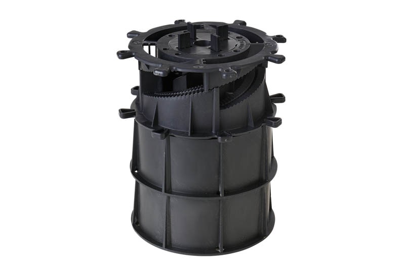 Stelzlager SPIRAL10 höhenverstellbar 170-190 mm für Terrassenplatten