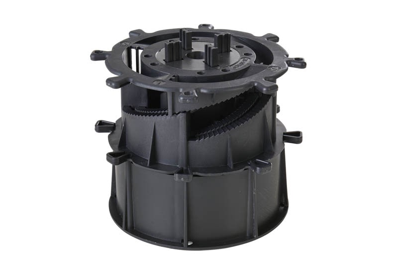Stelzlager SPIRAL7 höhenverstellbar 110-130 mm für Terrassenplatten