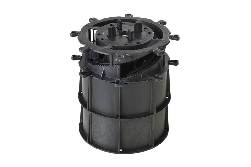 Stelzlager SPIRAL9 höhenverstellbar 150-170 mm für Terrassenplatten