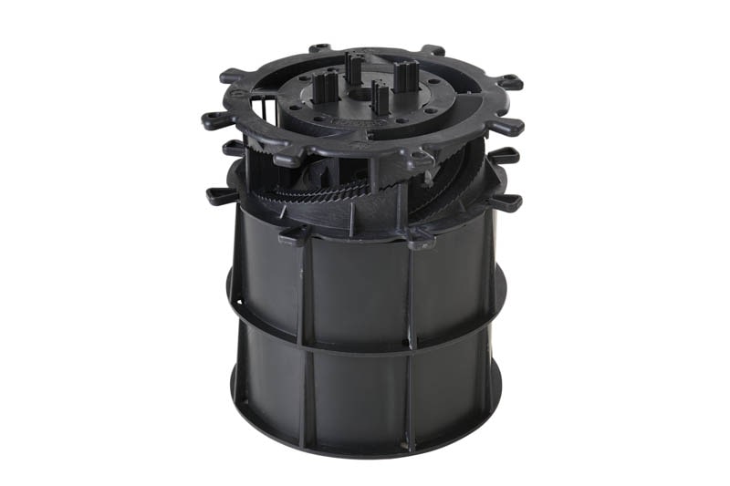 Stelzlager SPIRAL9 höhenverstellbar 150-170 mm für Terrassenplatten