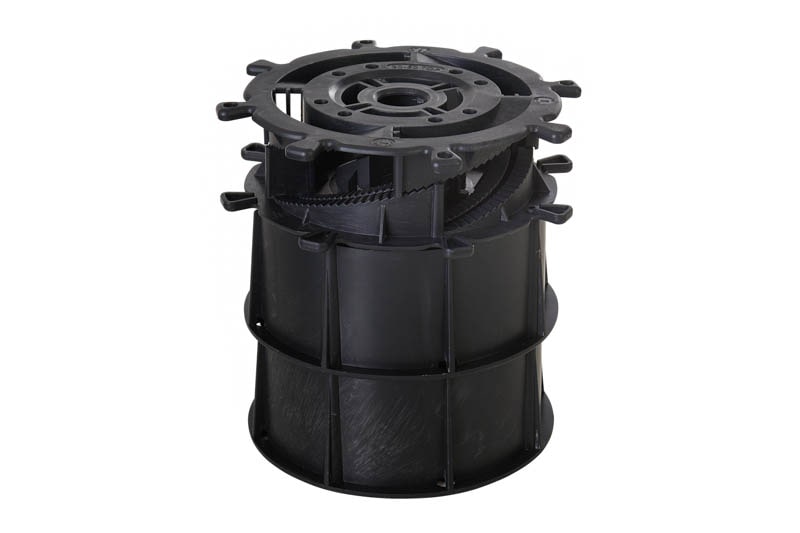Stelzlager SPIRAL9 höhenverstellbar 150-170 mm für Terrassenplatten
