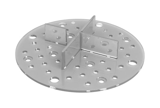 Plattenlager PL02T, transparent, 2 mm für Terrassenplatten