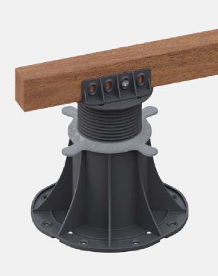 Stelzlager ECO2 höhenverstellbar 45-70 mm für Holz- und WPC Dielen