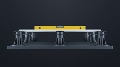 Stelzlager MAX2 höhenverstellbar 75-150 mm für Terrassenplatten