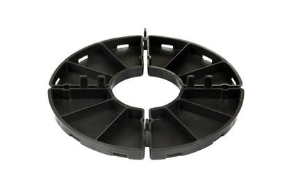Plattenlager PL10B, schwarz, 10 mm für Terrassenplatten