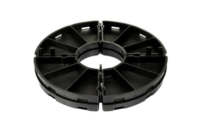 Plattenlager PL10B, schwarz, 10 mm für Terrassenplatten