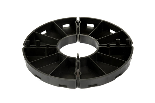 Plattenlager PL15B, schwarz, 15 mm für Terrassenplatten
