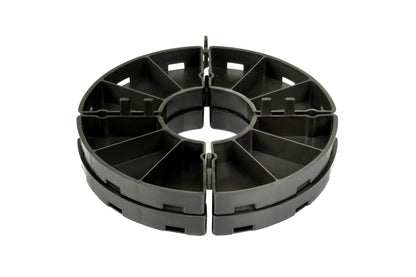 Plattenlager PL15B, schwarz, 15 mm für Terrassenplatten