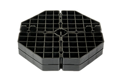 Plattenlager PL16B, schwarz, 16 mm für Terrassenplatten