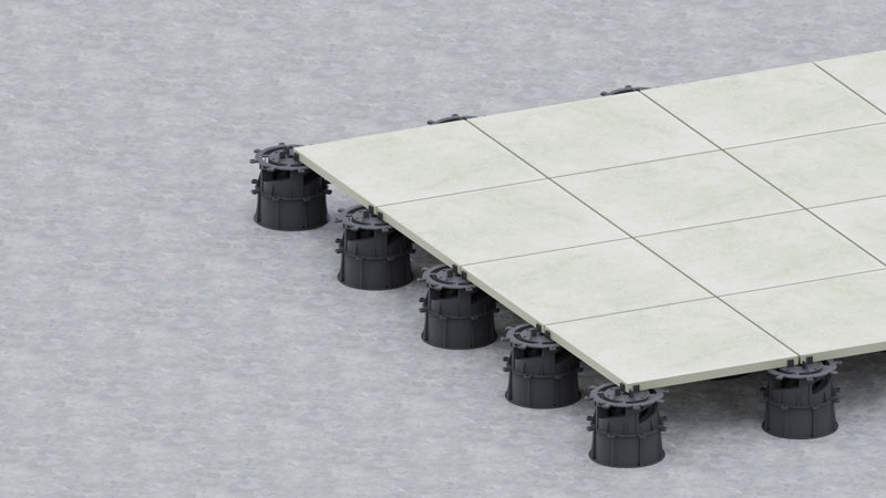 Stelzlager SPIRAL7 höhenverstellbar 110-130 mm für Terrassenplatten