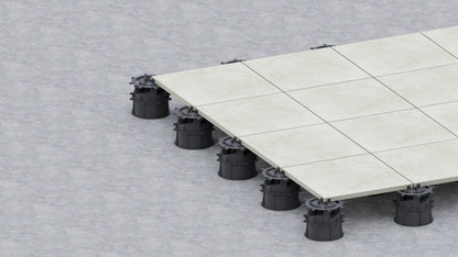 Stelzlager SPIRAL7 höhenverstellbar 110-130 mm für Terrassenplatten