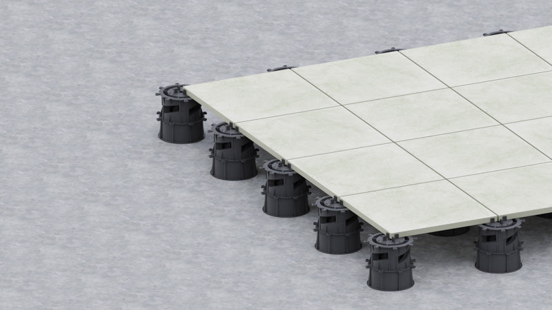 Stelzlager SPIRAL8 höhenverstellbar 130-150 mm für Terrassenplatten