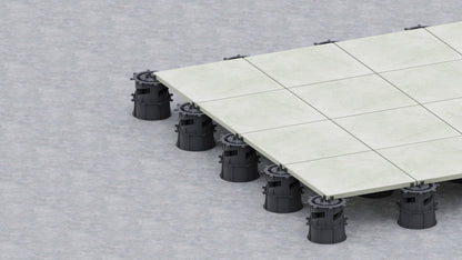 Stelzlager SPIRAL8 höhenverstellbar 130-150 mm für Terrassenplatten