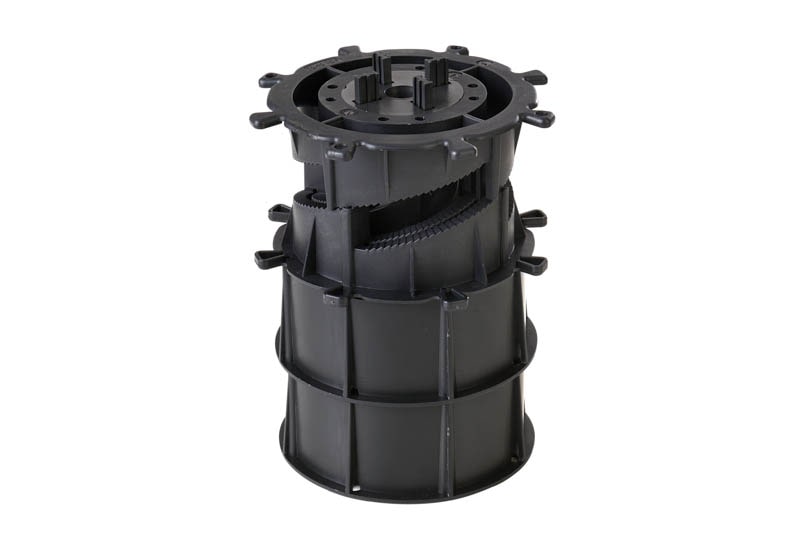 Stelzlager SPIRAL11 höhenverstellbar 190-190 mm für Terrassenplatten