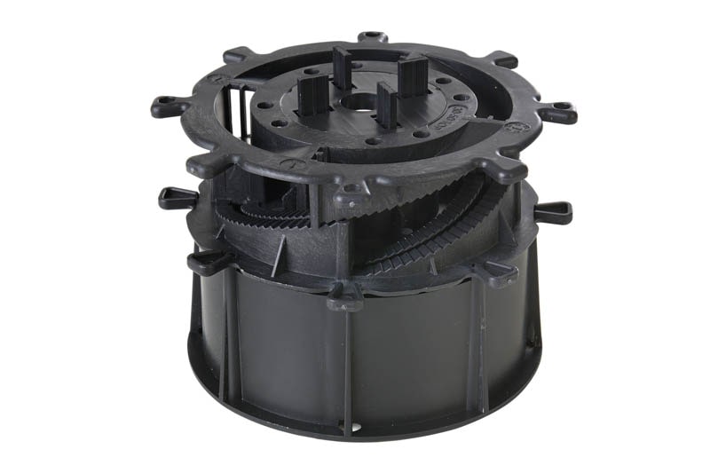 Stelzlager SPIRAL6 höhenverstellbar 90-110 mm für Terrassenplatten