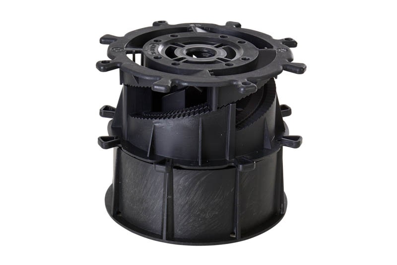 Stelzlager SPIRAL7 höhenverstellbar 110-130 mm für Terrassenplatten