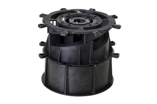 Stelzlager SPIRAL7 höhenverstellbar 110-130 mm für Terrassenplatten