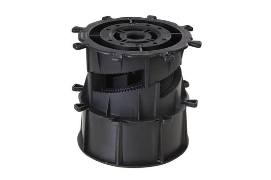 Stelzlager SPIRAL8 höhenverstellbar 130-150 mm für Terrassenplatten